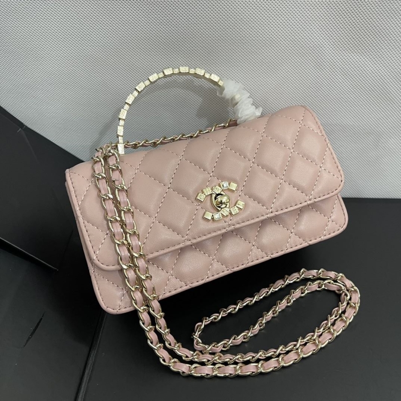 Ch**el top handle bags